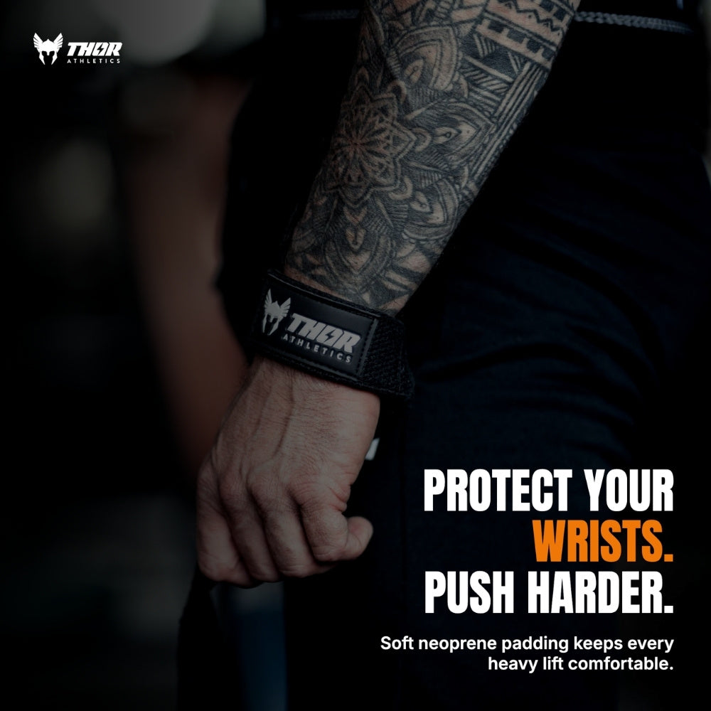 Beste Lifting Straps in NL & EU kopen | Zwart | Thor Athletics