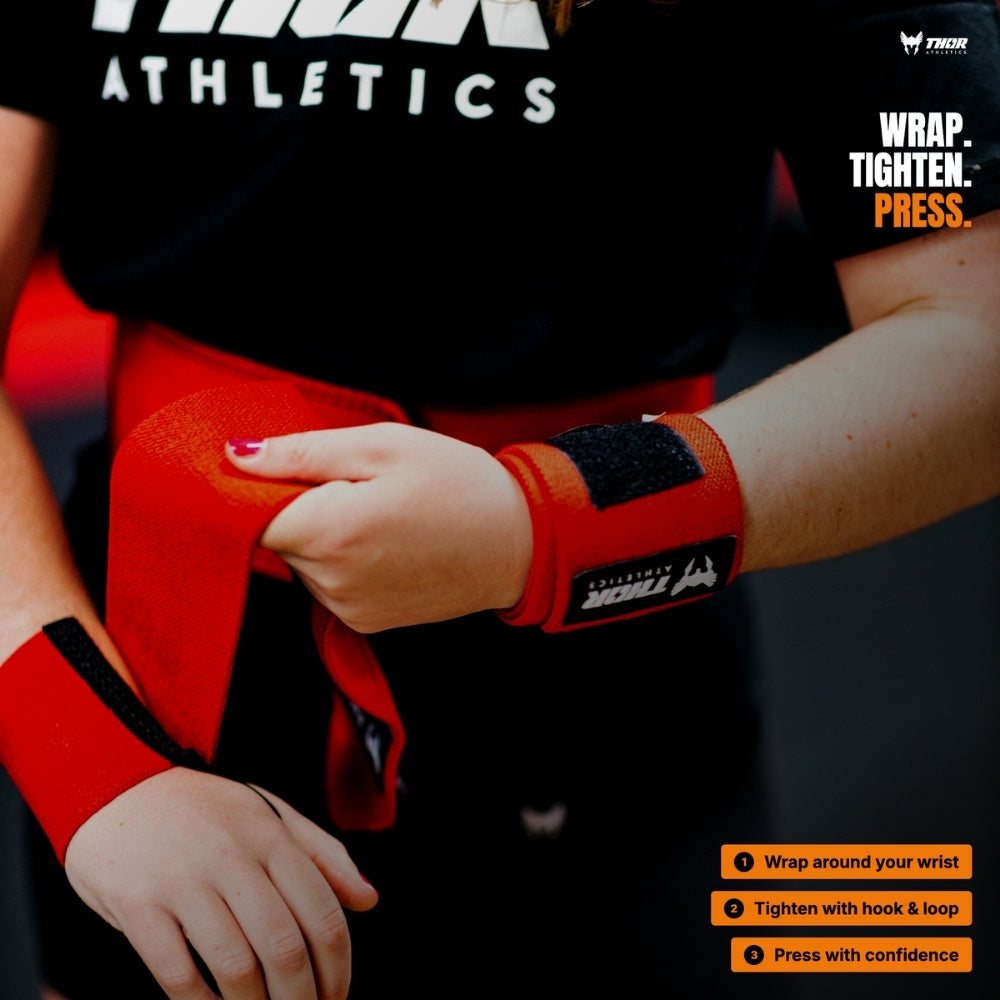Wrist Wraps | Red | 60cm