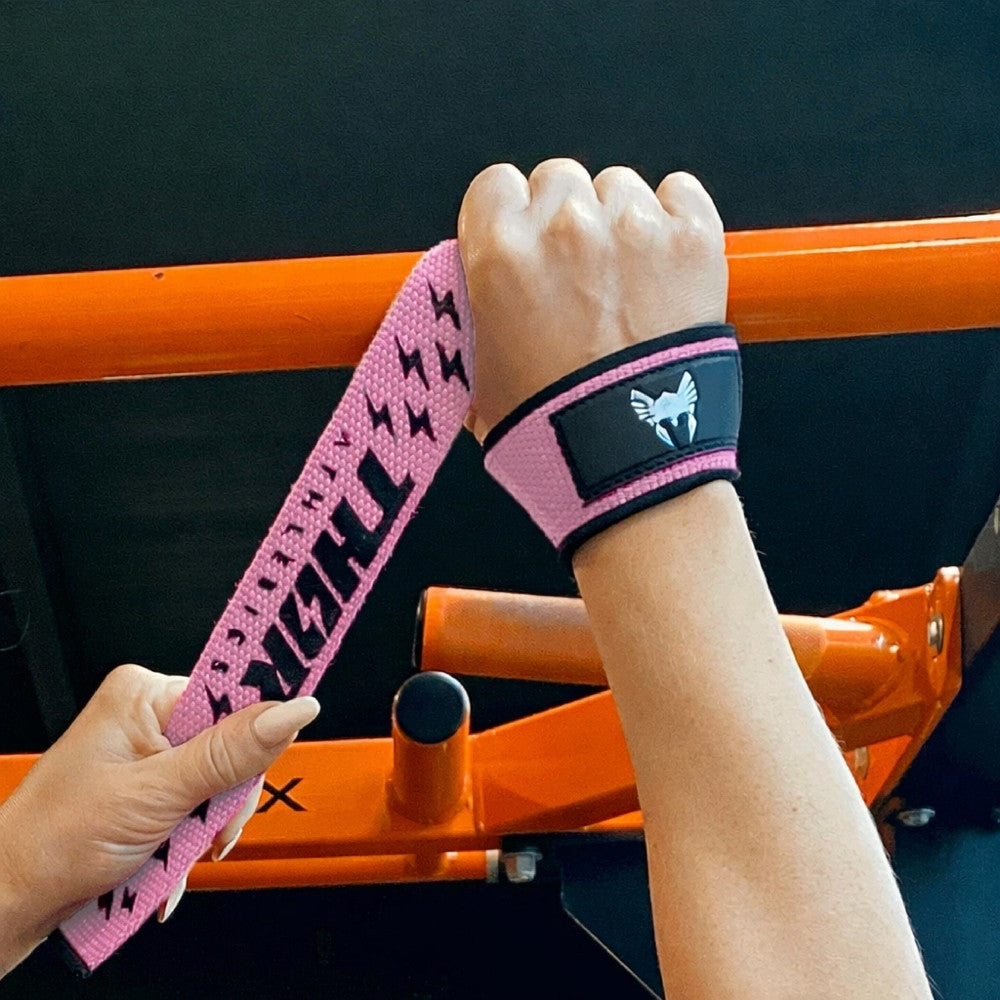 Lifting Straps | Extra Grip | Pink