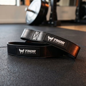 Lifting Straps | Leather | Black