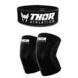 Lifting Belt 10mm + Knee Sleeves 7mm | Zwart | Pakket | Thor Athletics