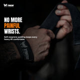 Lifting Straps voor smalle handen | Maat XS | Zwart