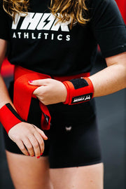 Red Edition Wrist Wraps - Thor Athletics