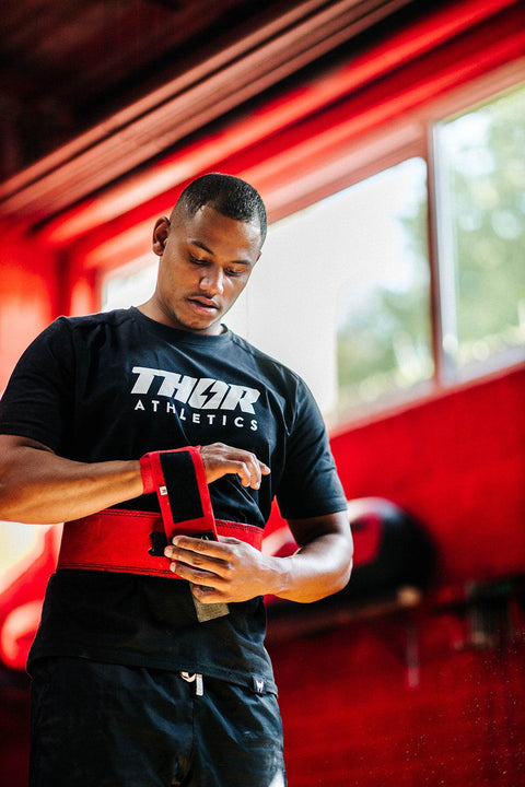 Red Edition Wrist Wraps - Thor Athletics